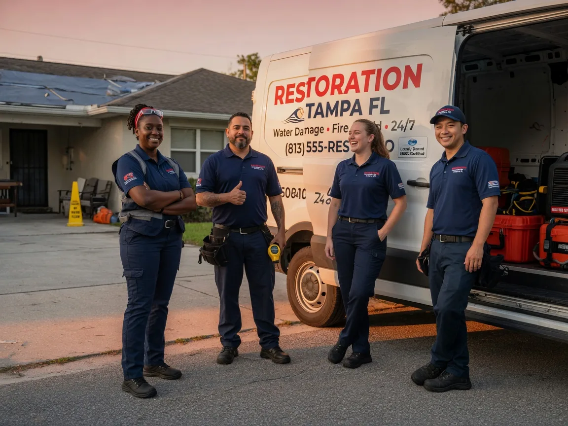 Water Damage Restoration company in Oakford, IL